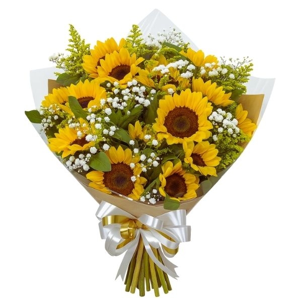 Buquê de 15 Girassol 